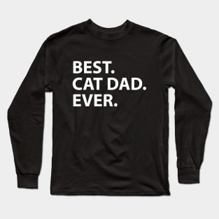 Best cat dad Long Sleeve T-Shirt